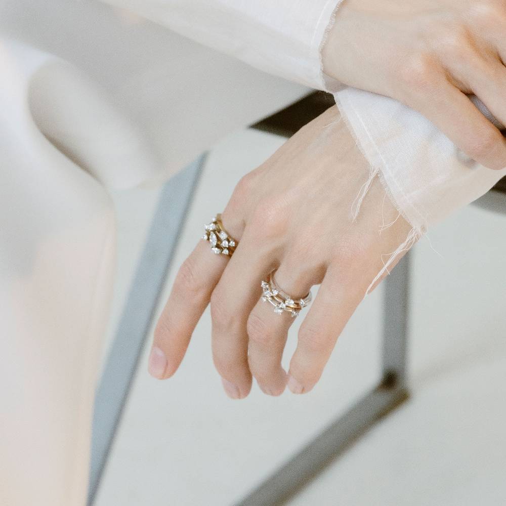 Paola Grande Gioielli BALANCE Anello 'Balance' oro giallo con marquise Vendita Economica