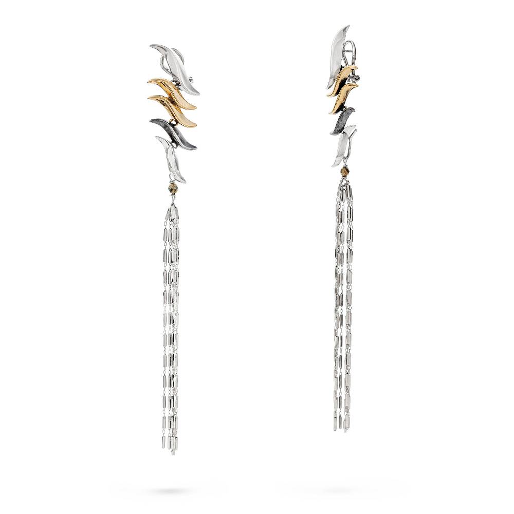 Paola Grande Gioielli FLAME Orecchini pendenti 'Flame' misura media Fino Al -60%