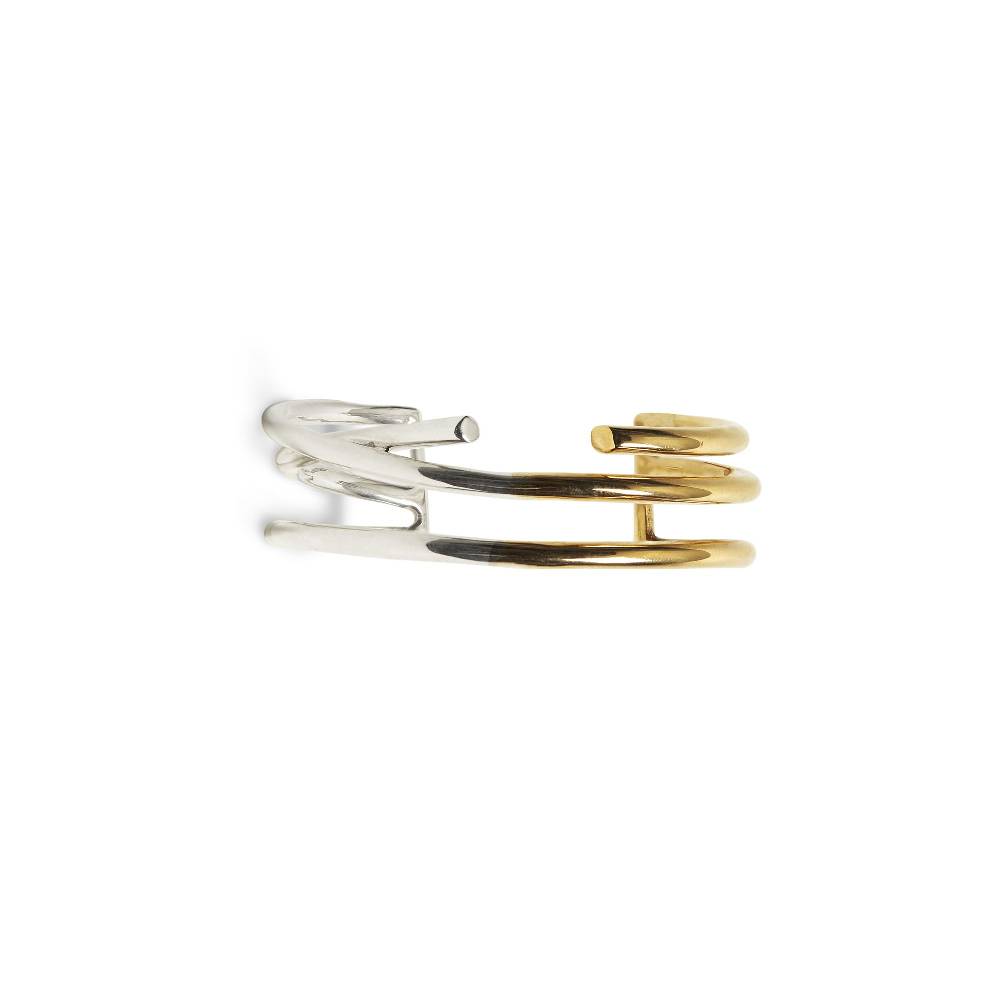 Paola Grande Gioielli NEON Bracciale incrocio 'Neon' 3 elementi Nuova