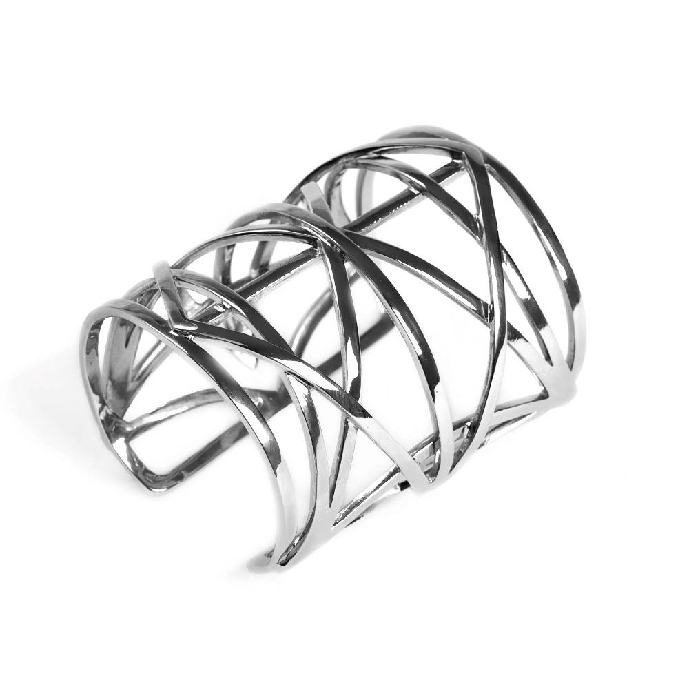 Paola Grande Gioielli GRIGLIE Bracciale 'Griglie' argento Nuovo