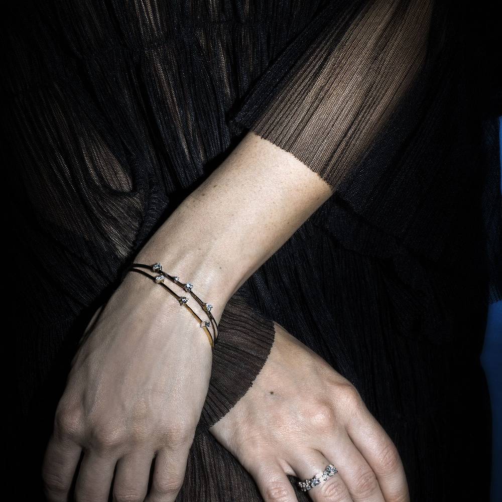 Paola Grande Gioielli BALANCE Bracciale 'Balance' oro bianco Promozione Limitata