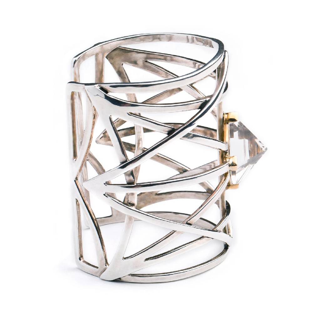 Paola Grande Gioielli GRIGLIE Bracciale 'Griglie' con piramide Convenienza