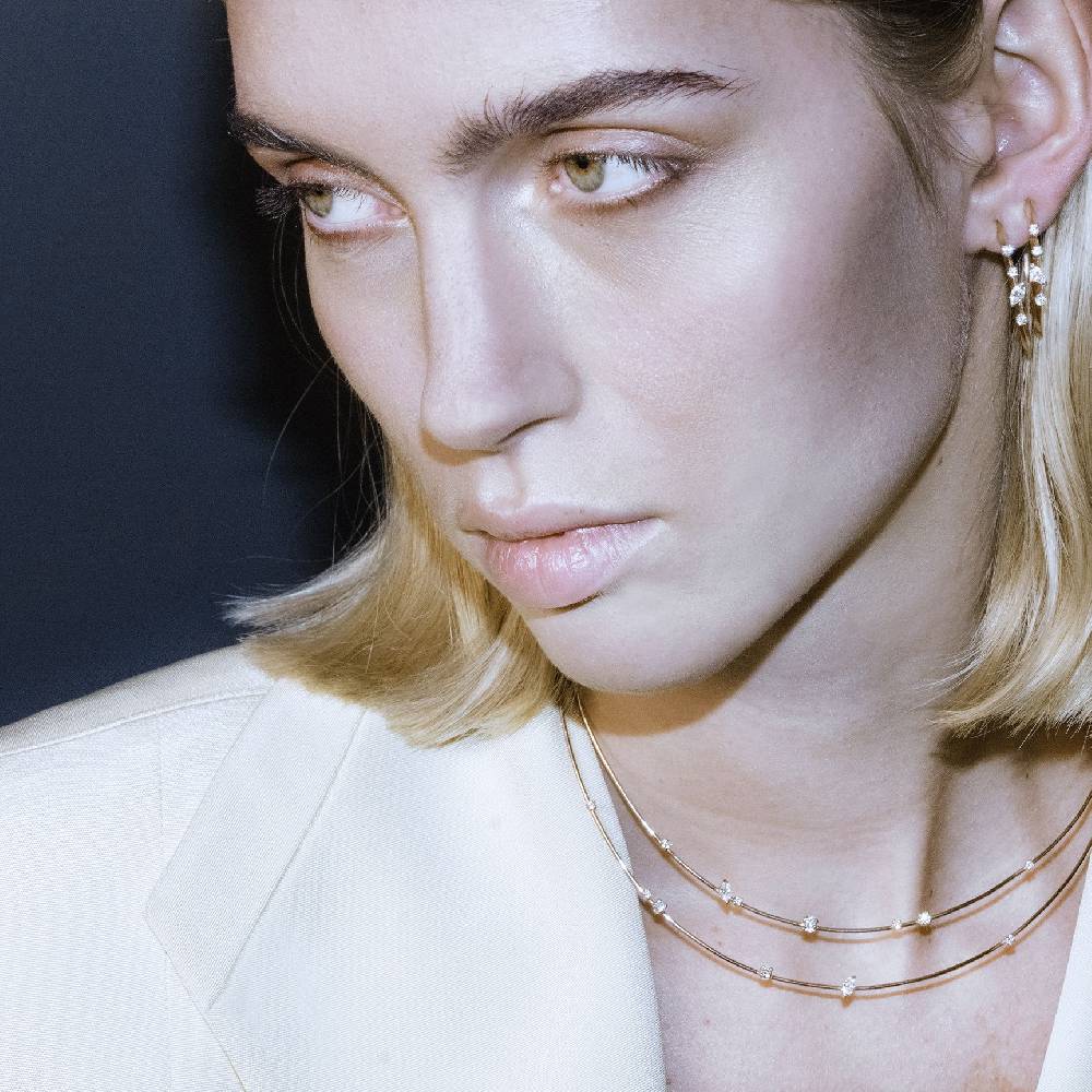 Paola Grande Gioielli BALANCE Collana 'Balance' 2 elementi in oro rosa 50% di sconto per tempo limitato