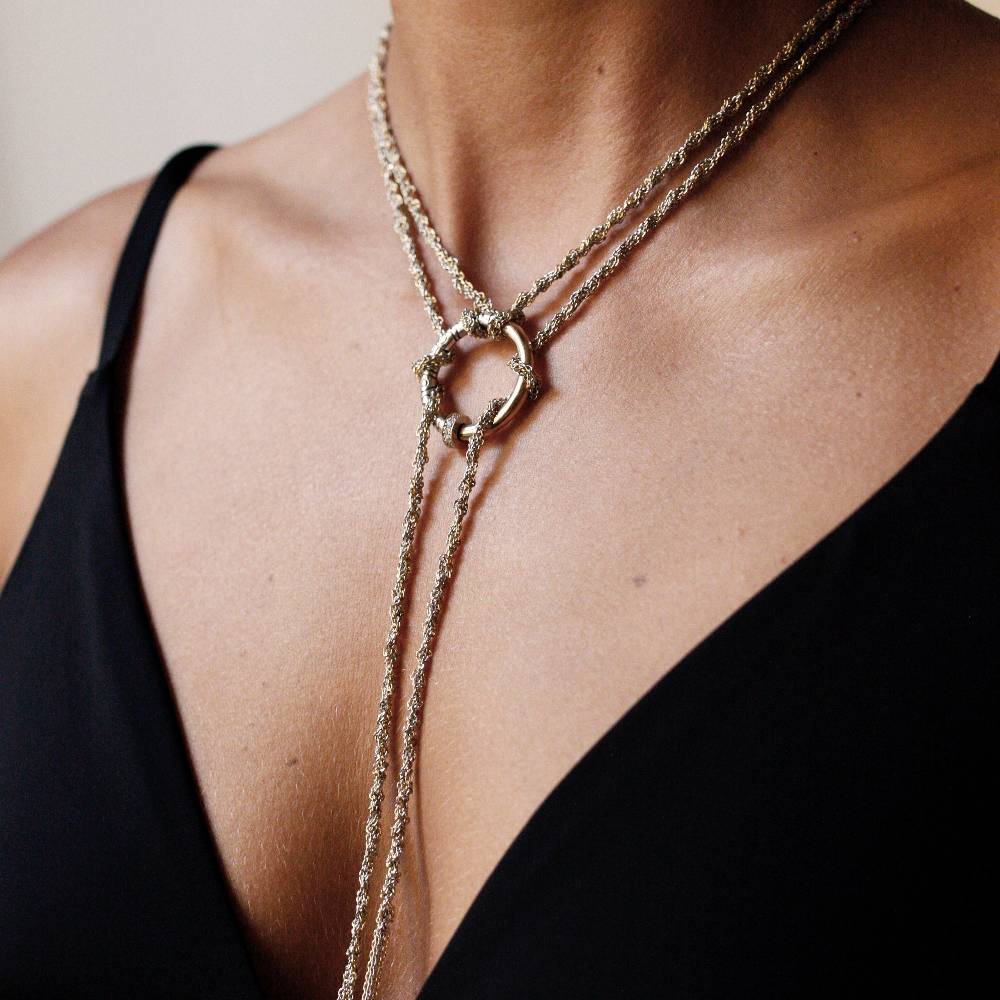 Paola Grande Gioielli NEON Collana|Choker 'Neon' bicolore Moda