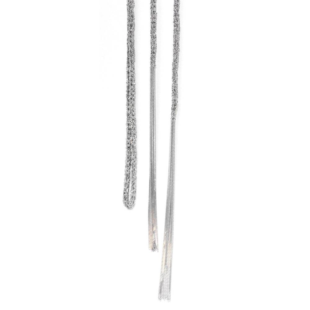 Paola Grande Gioielli SCIARPE Cordino/choker in argento Spedizione Gratuita