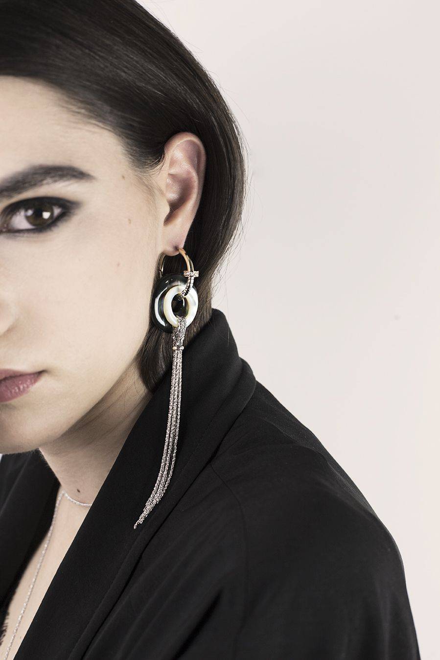 Paola Grande Gioielli ACCESSORI Madreperle con frange Online