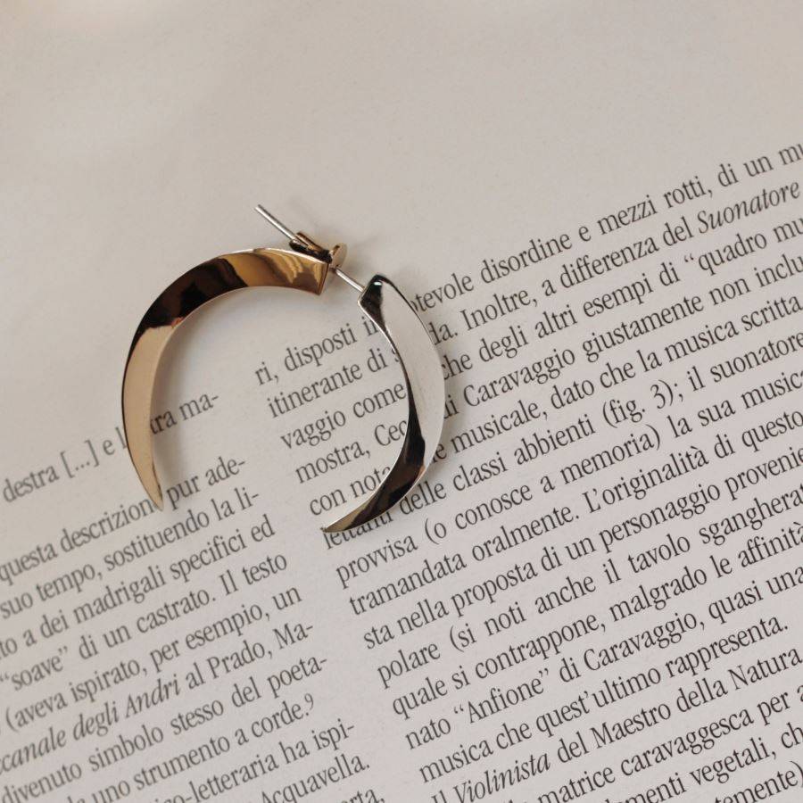 Paola Grande Gioielli UNCINI Uncini fronte|retro bicolor Vendita Economica