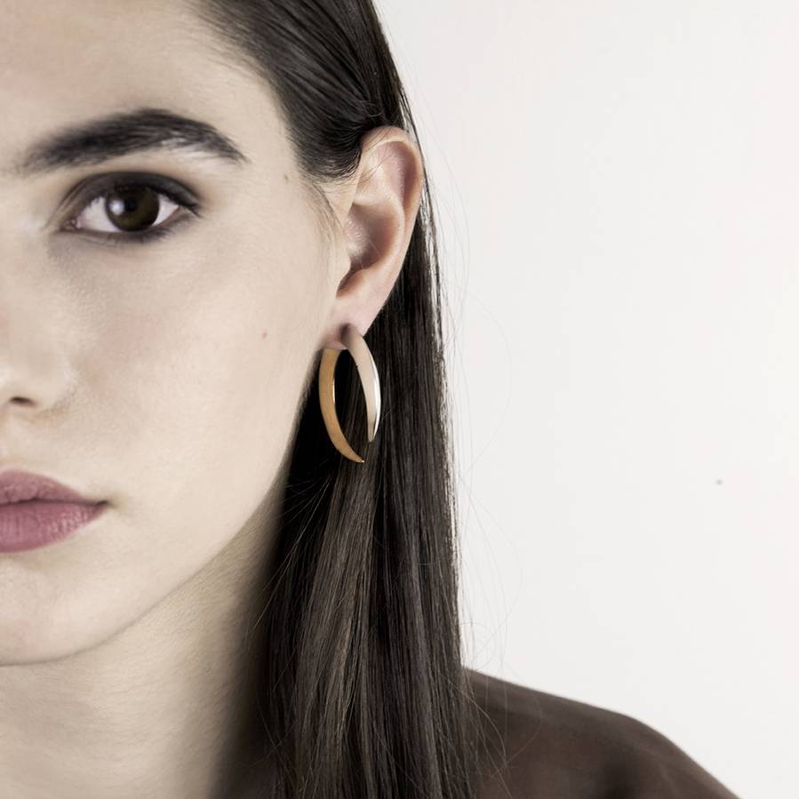 Paola Grande Gioielli UNCINI Uncini fronte|retro bicolor Vendita Economica