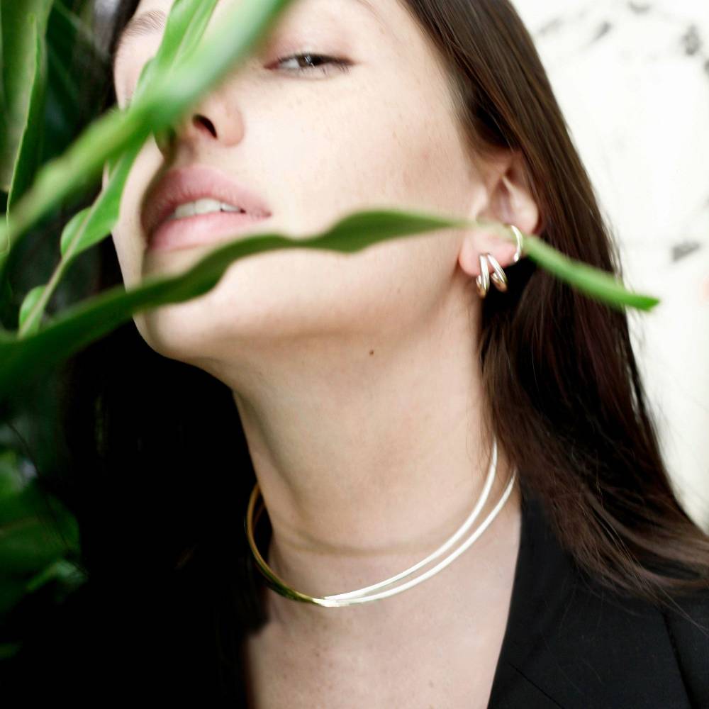 Paola Grande Gioielli NEON Doppio cerchietto 'Neon' bicolor Promozione