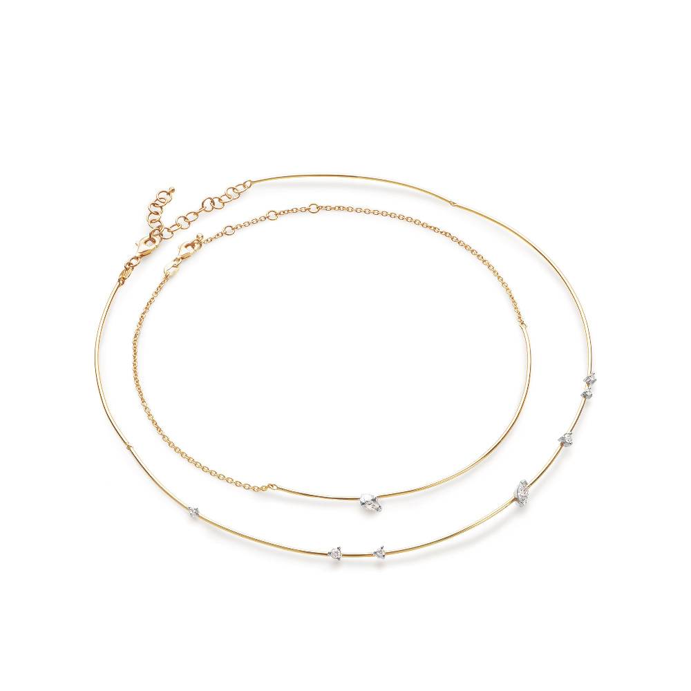 Paola Grande Gioielli BALANCE Choker 'Balance' in oro giallo Nuova