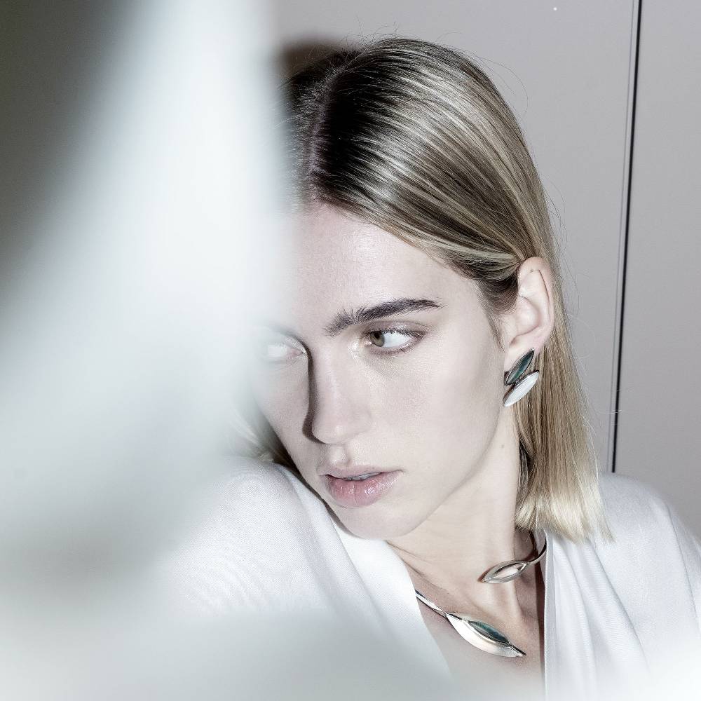 Paola Grande Gioielli AURUM Collana doppia mandorla Moda