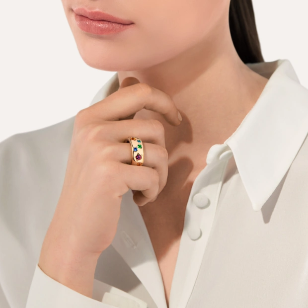 Pomellato Anello Iconica Medium Fino Al -60%