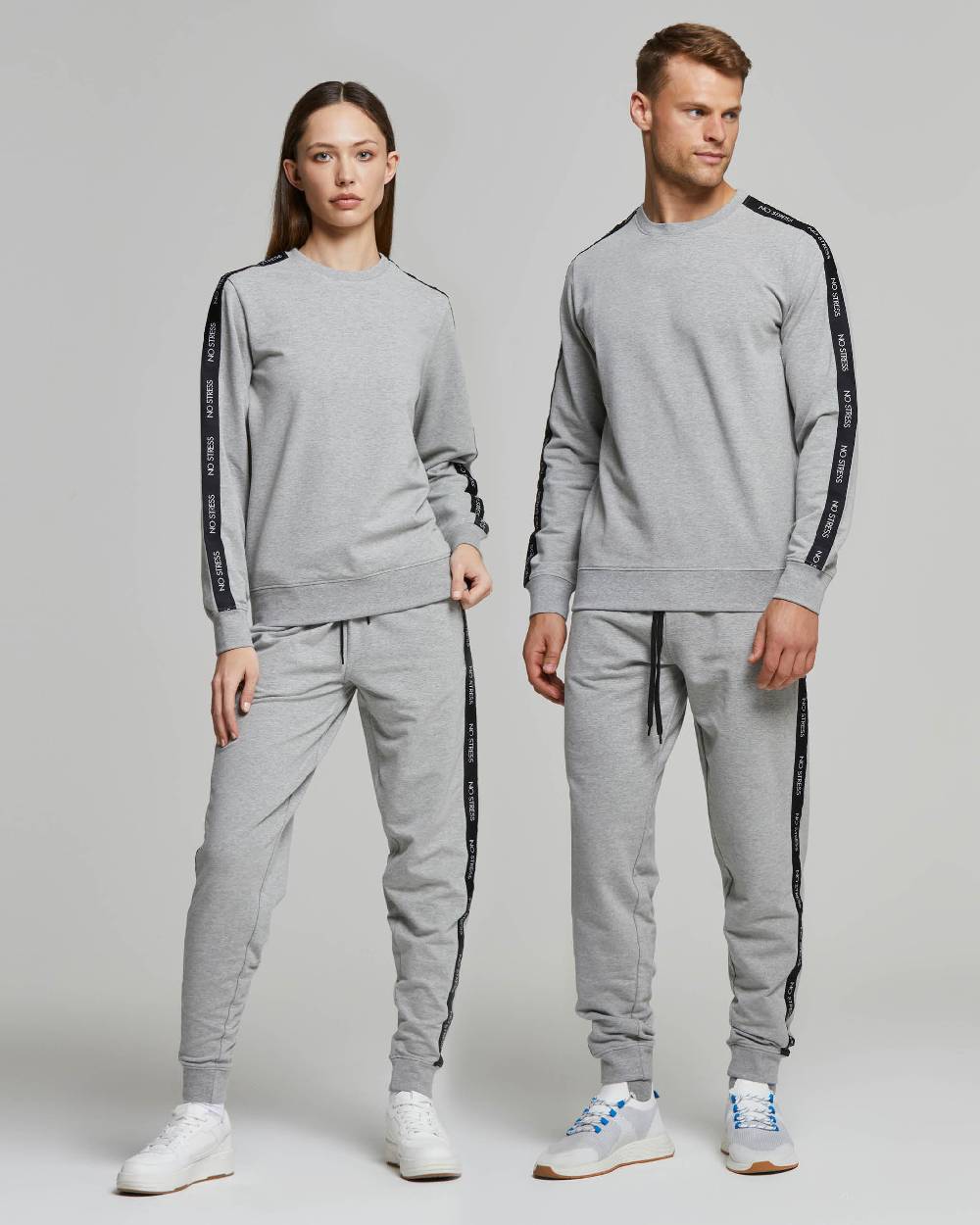 Pompea Set Completo Tuta NO STRESS (Grigio Melange) Offerta