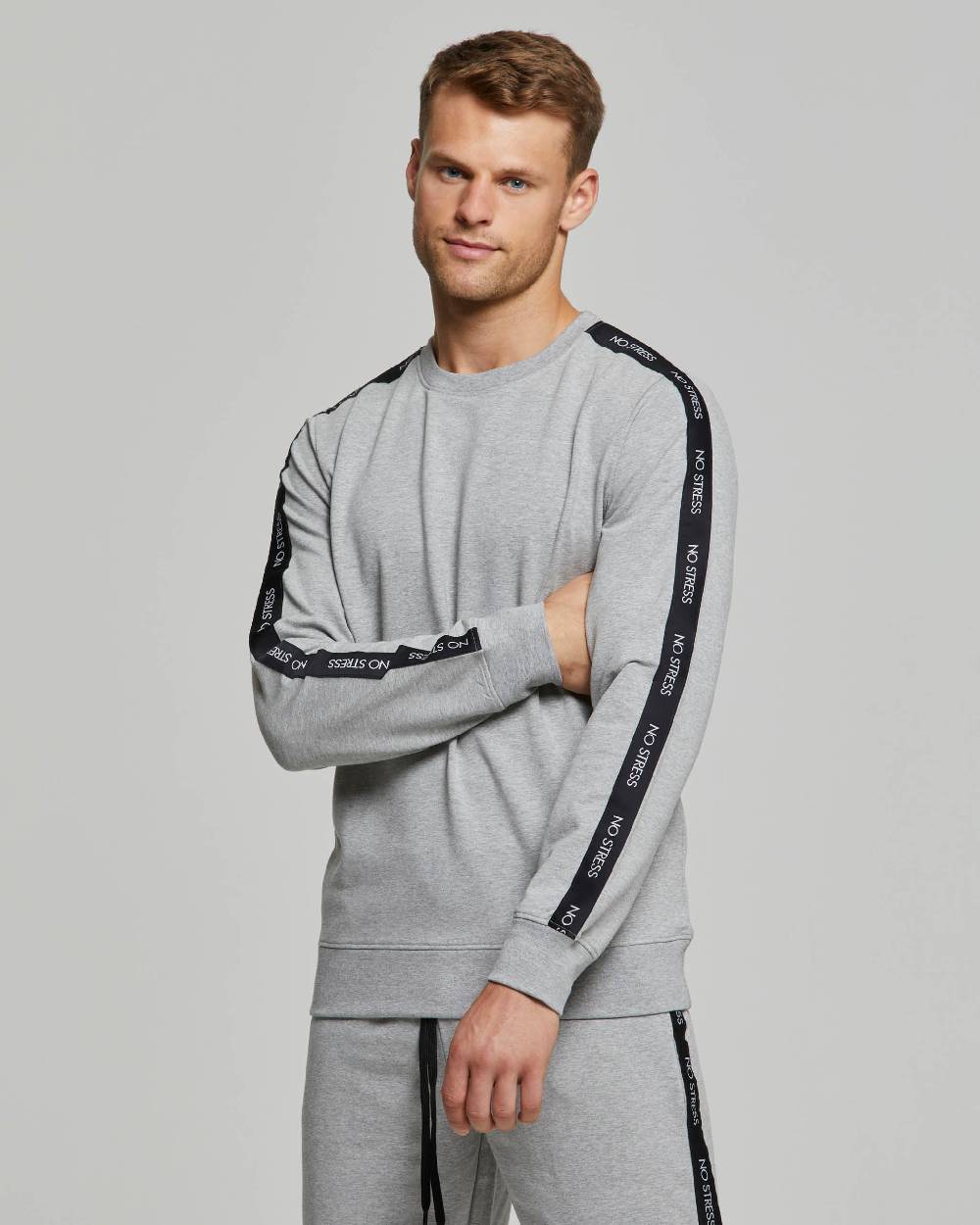 Pompea Set Completo Tuta NO STRESS (Grigio Melange) Offerta