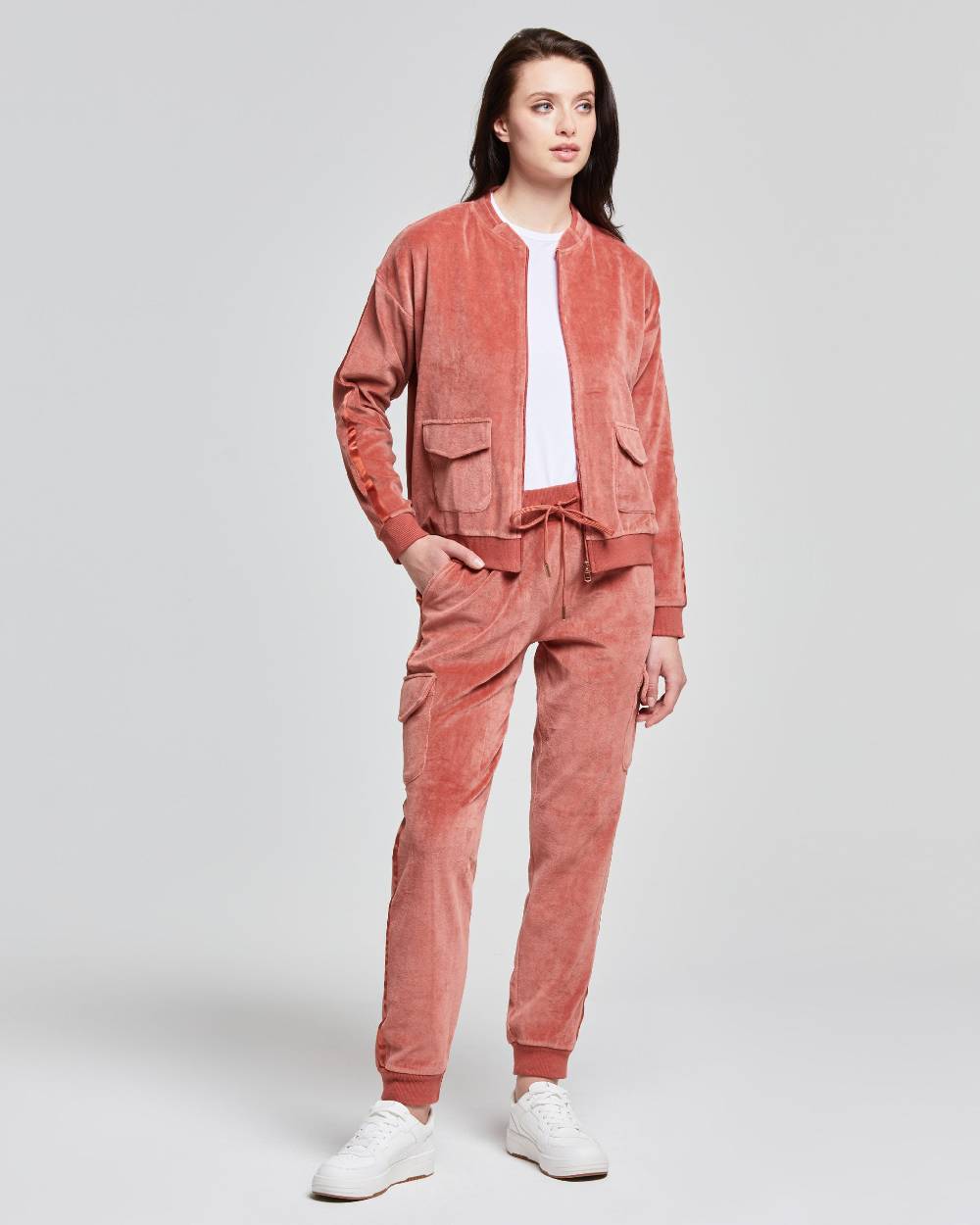Pompea BOMBER VELLUTO DONNA Offerte