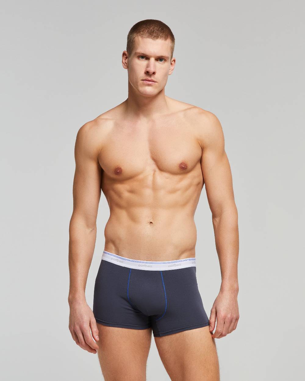 Pompea Boxer cotone con cinturino logato elasticizzato
