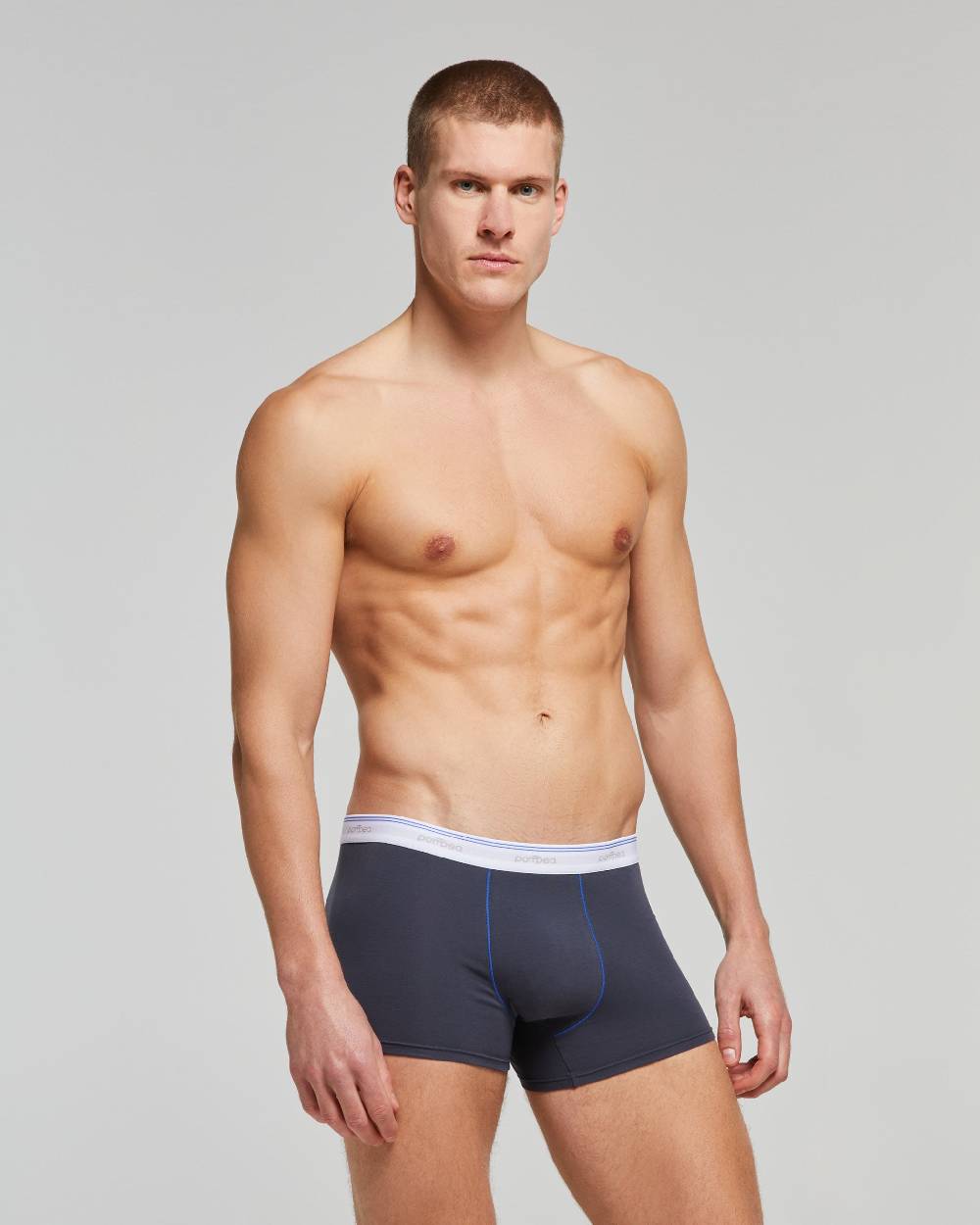 Pompea Boxer cotone con cinturino logato elasticizzato Moda