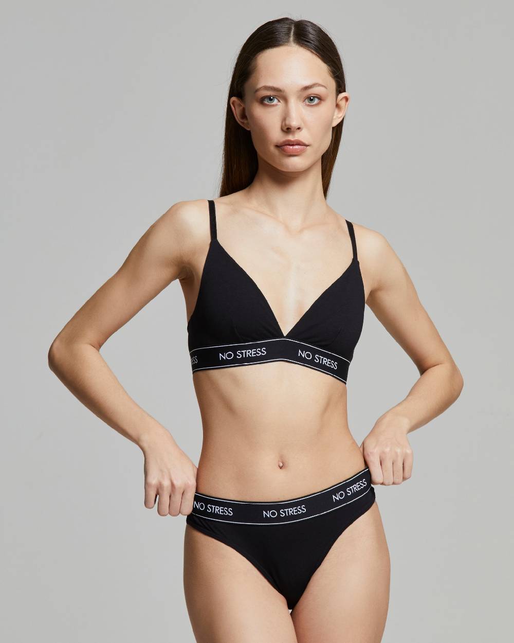 Pompea Bralette no stress cotone organico Lightning offer