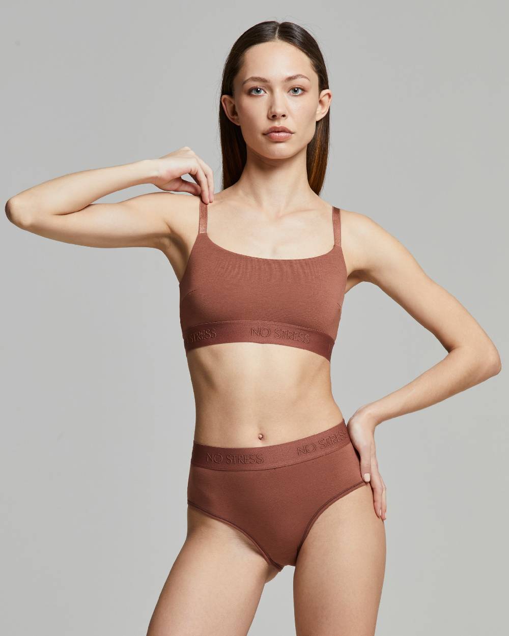 Pompea Brassiere no stress cotone modal Negozi Online