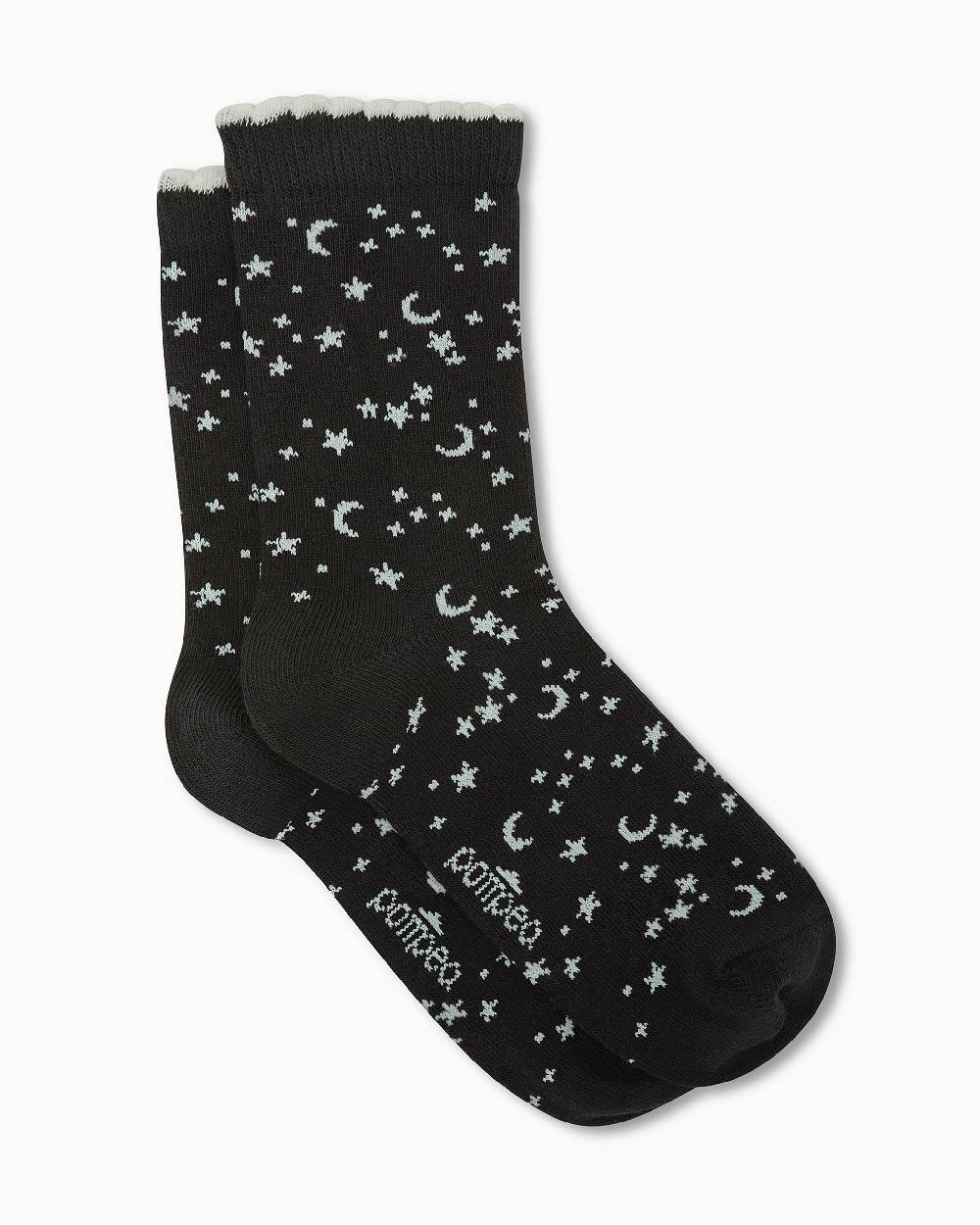 Pompea Calza bimba Neris con motivo stelle
