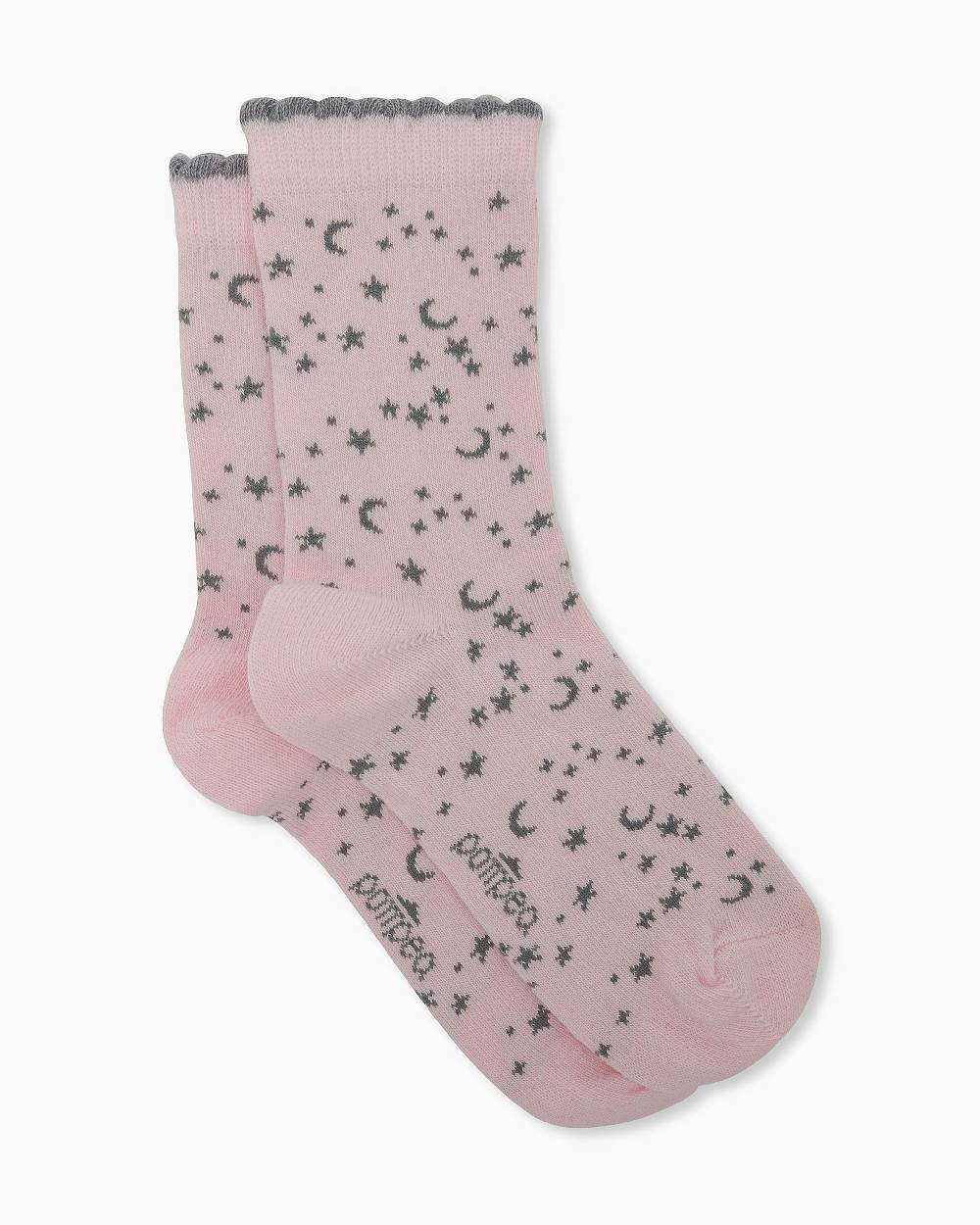 Pompea Calza bimba Neris con motivo stelle