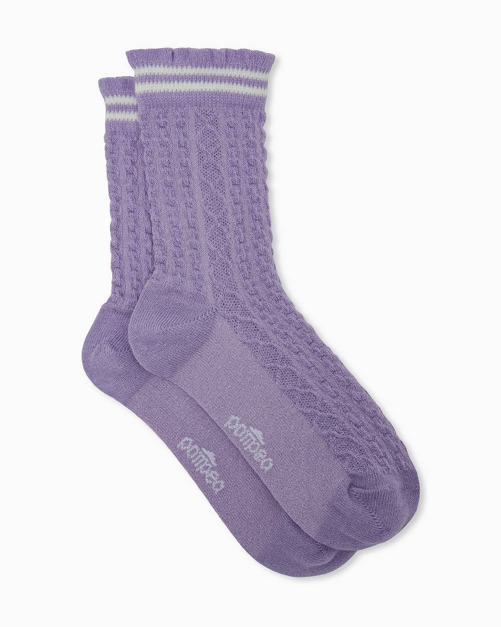 Pompea Calza bimba Paola con motivo tricot