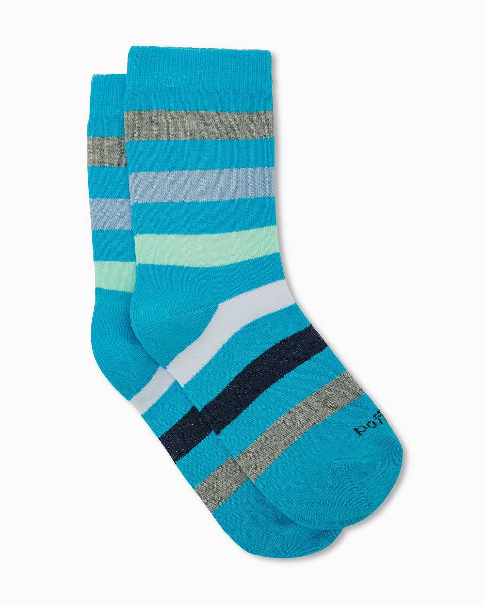 Pompea Calza bimbo Cristian con scritta jacquard