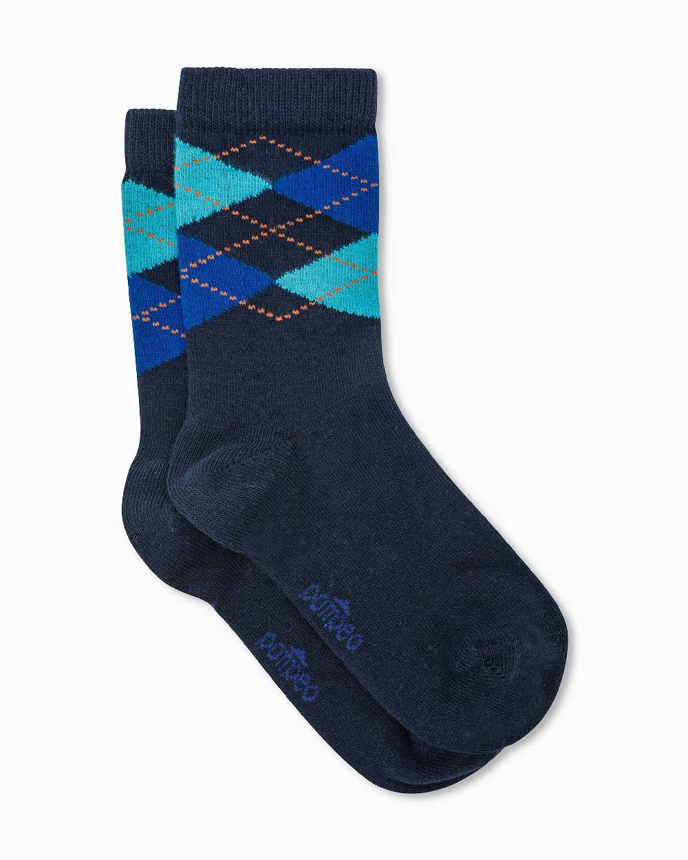 Pompea Calza bimbo Leonida con disegno argyle