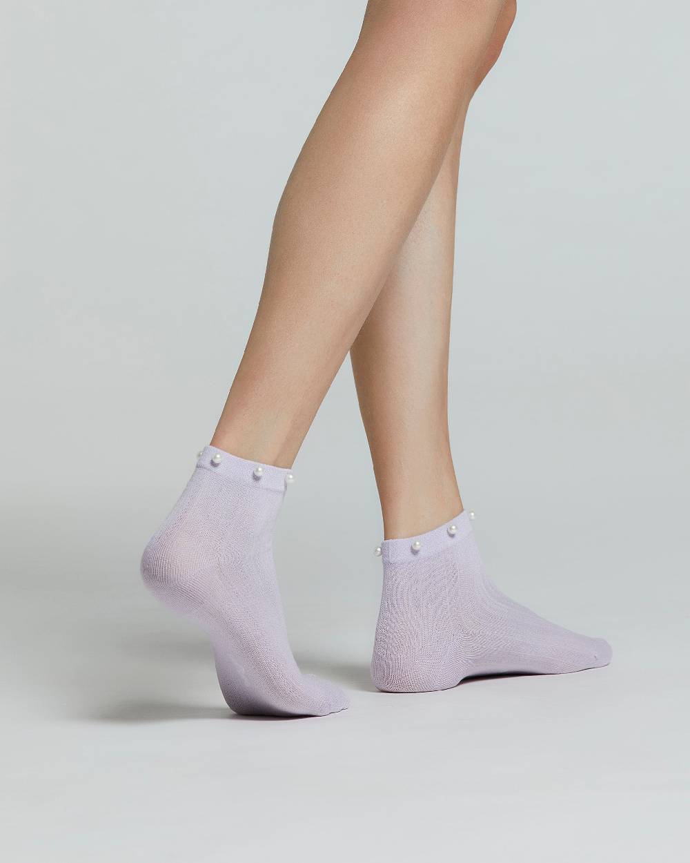 Pompea CALZA COTONE MORGANA CON PERLE Fino Al -60%