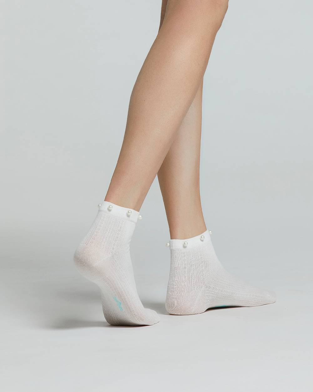 Pompea CALZA COTONE MORGANA CON PERLE Shopping Online