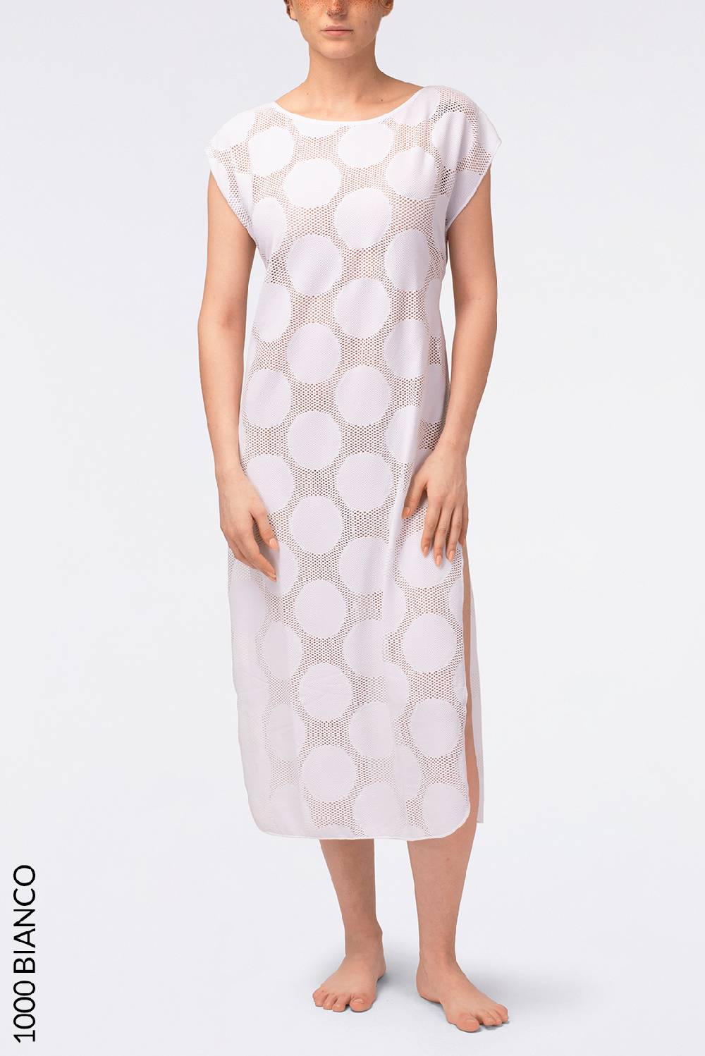 Pierre Mantoux Tunica Lunga Crochet Outlet