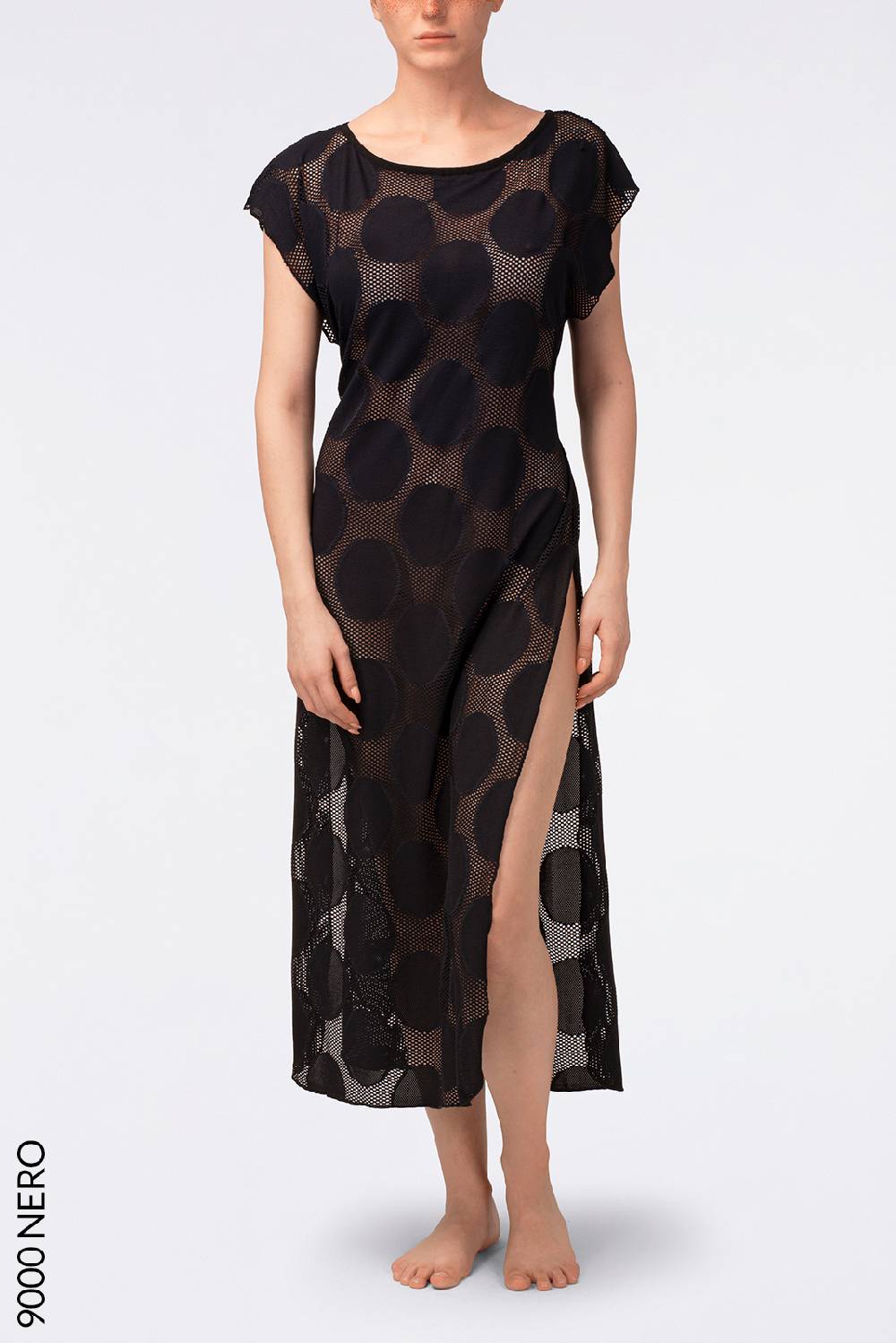 Pierre Mantoux Tunica Lunga Crochet Outlet