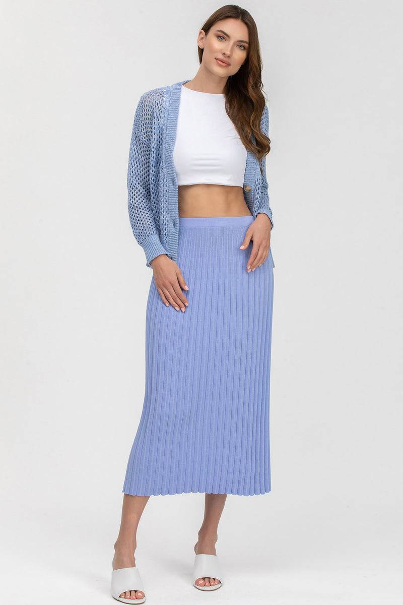 Pietro Brunelli MACY | Cardigan Azzurro con Bottoni Hotsell