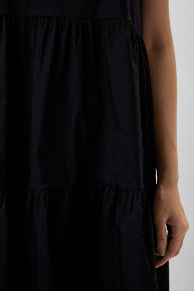 Pietro Brunelli MELODY | Abito Premaman Nero con scollo a V Vendita Calda