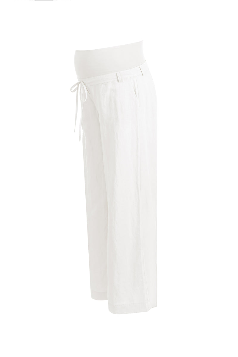 Pietro Brunelli JOSEPH | Pantaloni Premaman in Lino Bianchi Moda