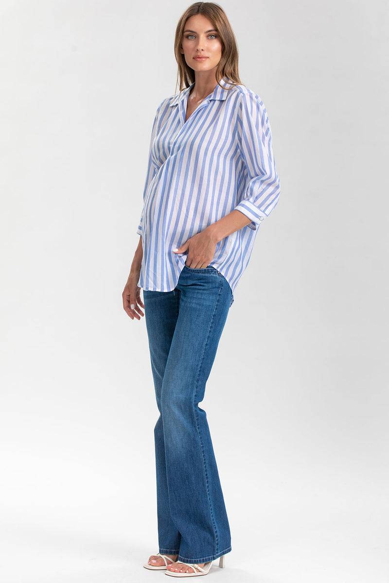 Pietro Brunelli GRADUATED FLARE WA05 | Jeans Premaman Svasati Moda