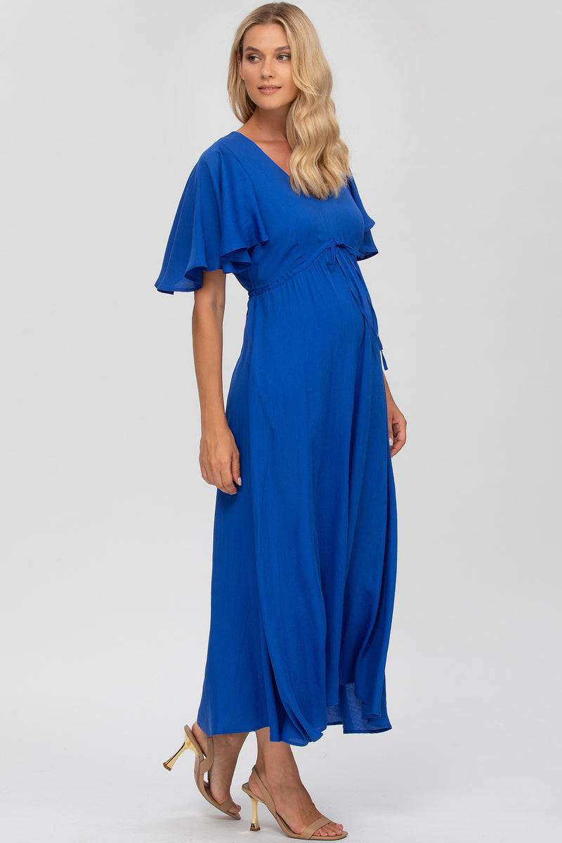 Pietro Brunelli VALENTINA | Maxi Abito Premaman Blu In Linea