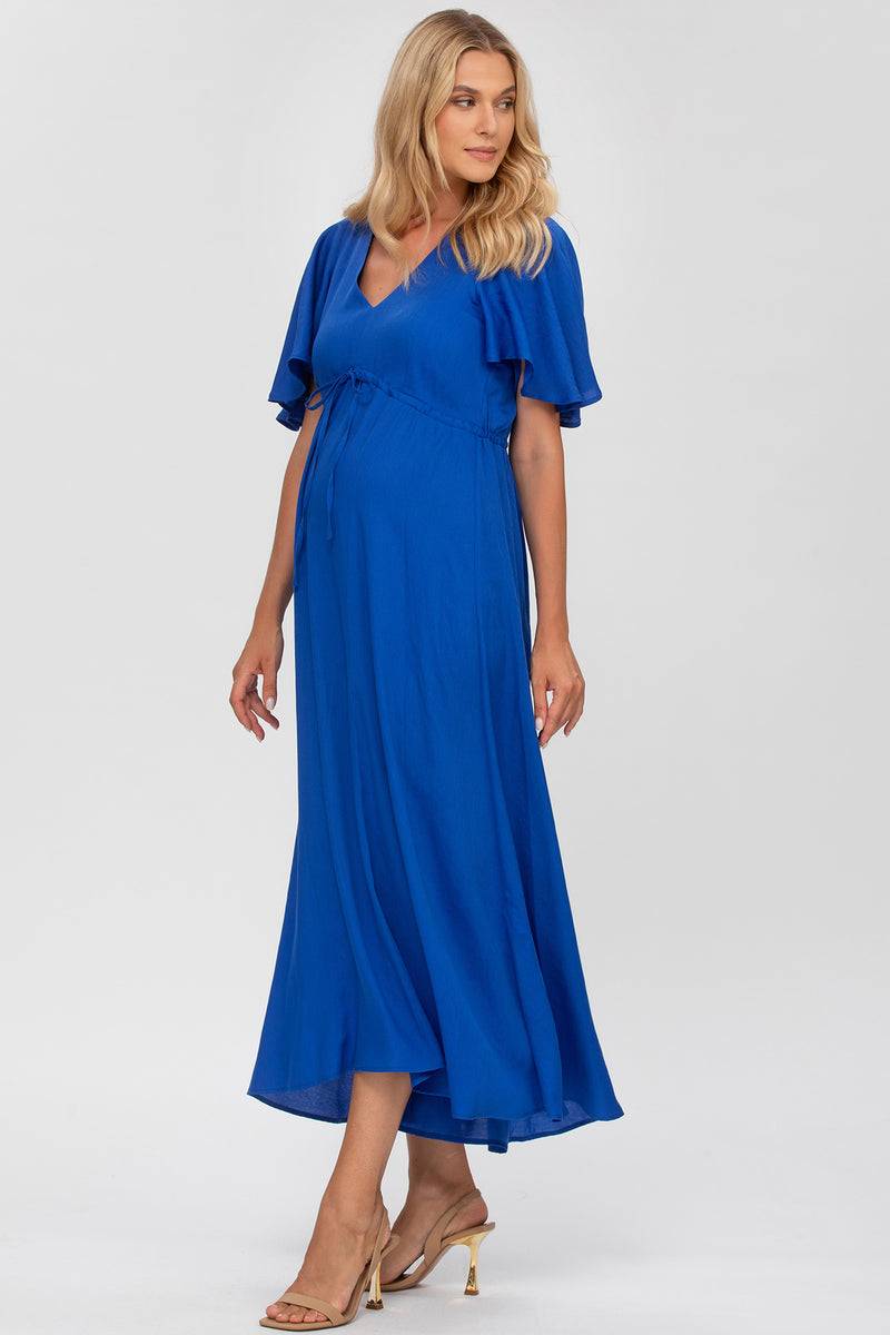 Pietro Brunelli VALENTINA | Maxi Abito Premaman Blu In Linea