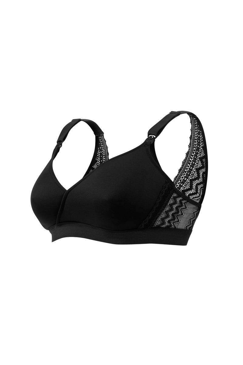Pietro Brunelli SERENA NOIR | Reggiseno Premaman e Allattamento Sottocosto