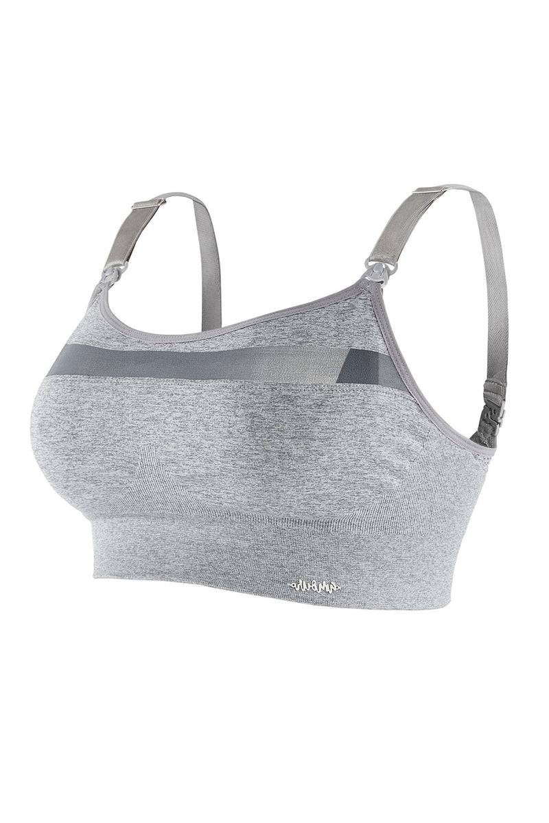 Pietro Brunelli WOMA | Reggiseno Sportivo Premaman e Allattamento Grigio Acquista Ora