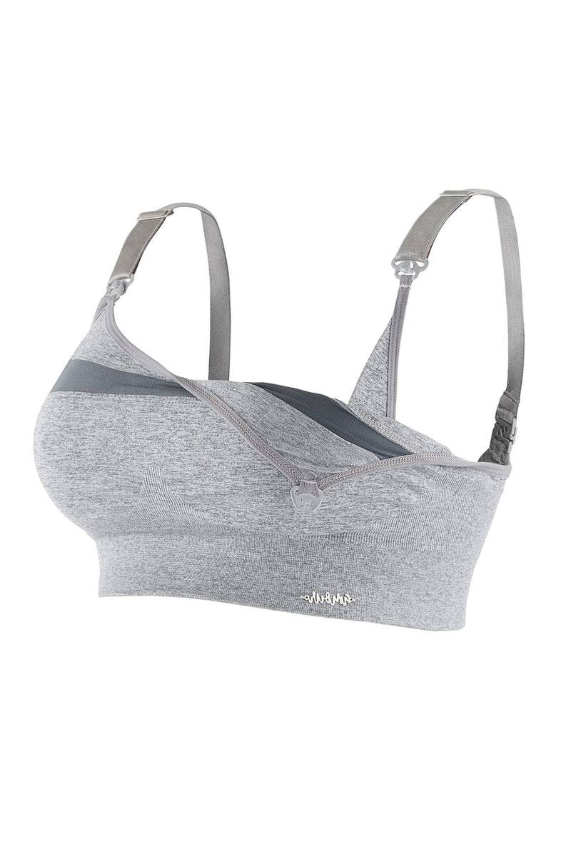 Pietro Brunelli WOMA | Reggiseno Sportivo Premaman e Allattamento Grigio Acquista Ora