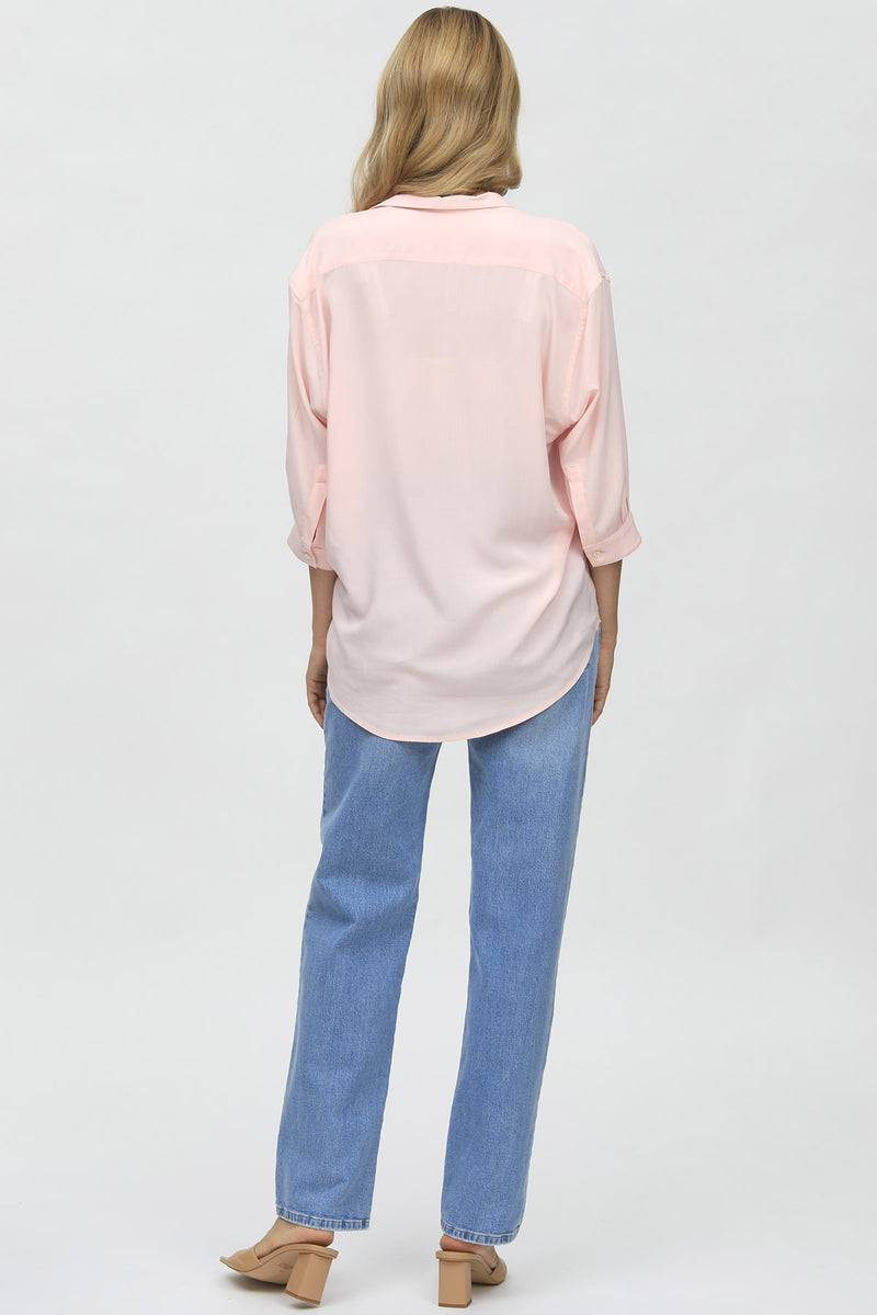 Pietro Brunelli HI-RISE STRAIGHT LEG W037 | Jeans Premaman a Gamba Dritta Moda