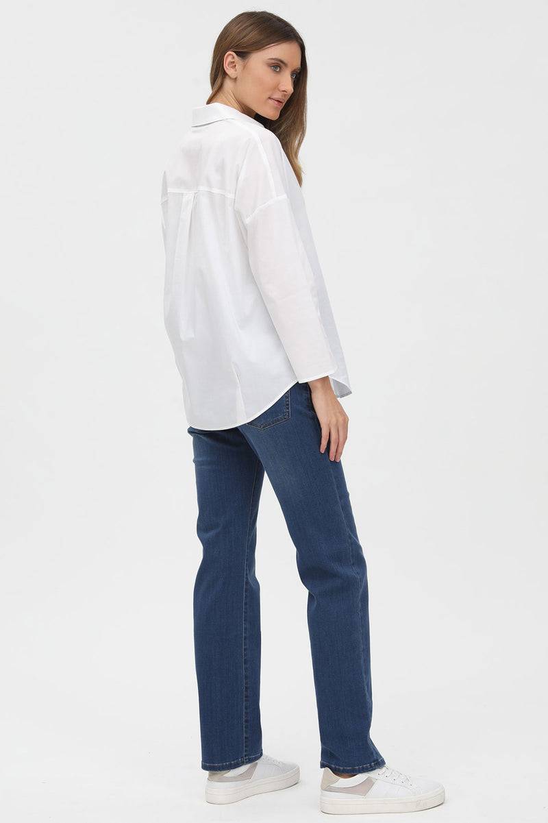 Pietro Brunelli PERFECT STRAIGHT W010 | Jeans Premaman con Gamba Dritta Online