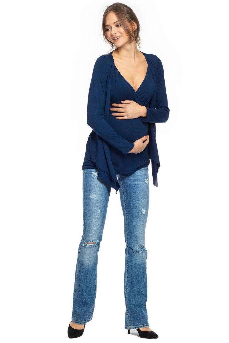 Pietro Brunelli SLIM BOOTCUT W607 | Jeans Premaman con Rotture I Più Venduti