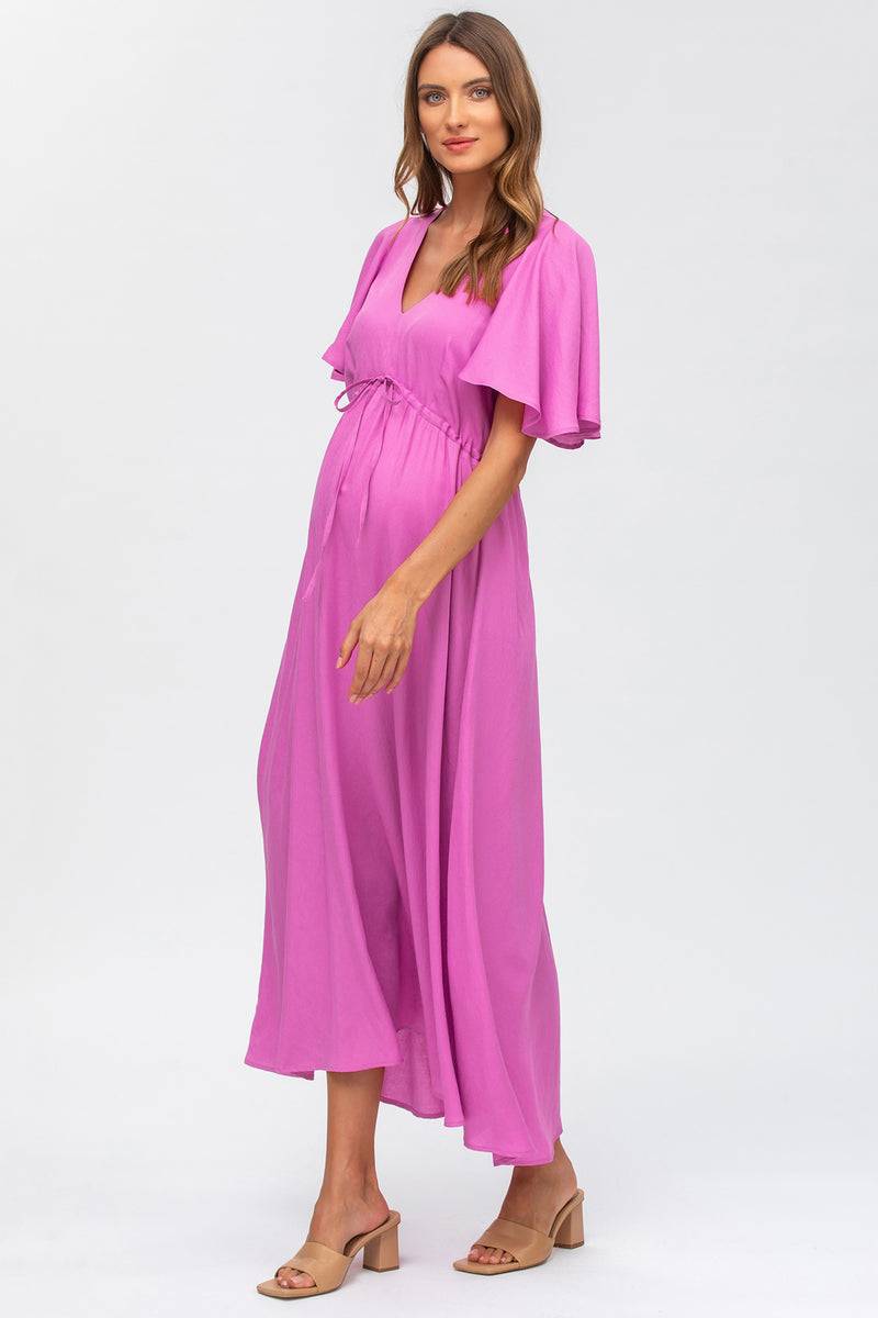 Pietro Brunelli VALENTINA | Maxi Abito Premaman Fucsia Affare Del Giorno