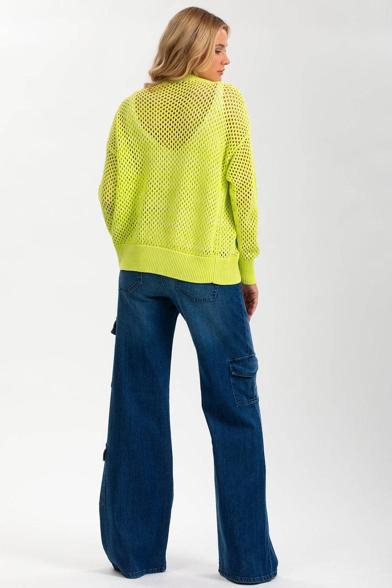 Pietro Brunelli MACY | Cardigan Premaman Verde con Bottoni Hotsell