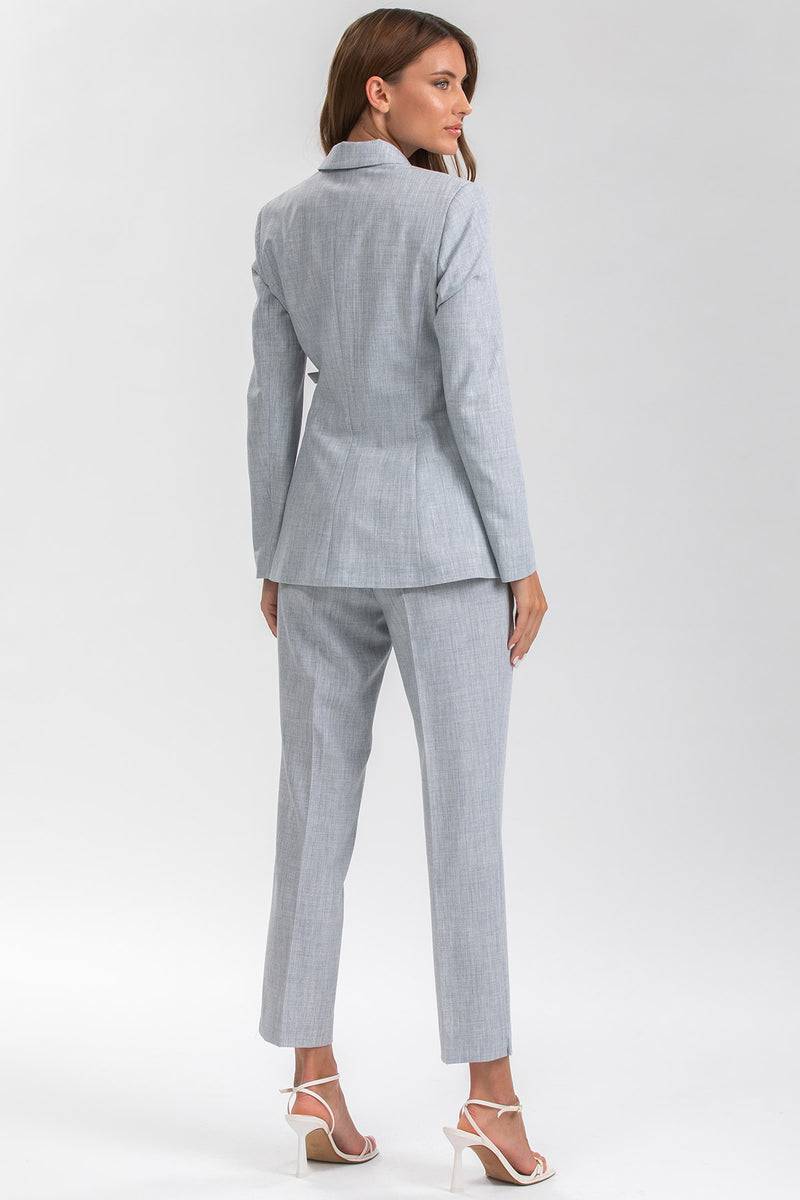 Pietro Brunelli KATE | Pantalone Premaman da Ufficio Grigio Vendite Flash