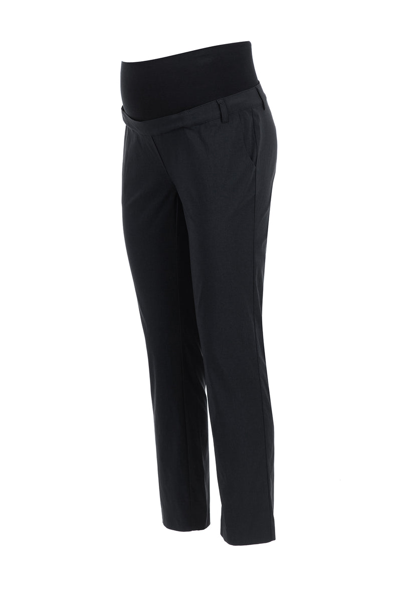 Pietro Brunelli ELWOOD | Pantaloni Premaman Elasticizzati Neri In Saldo