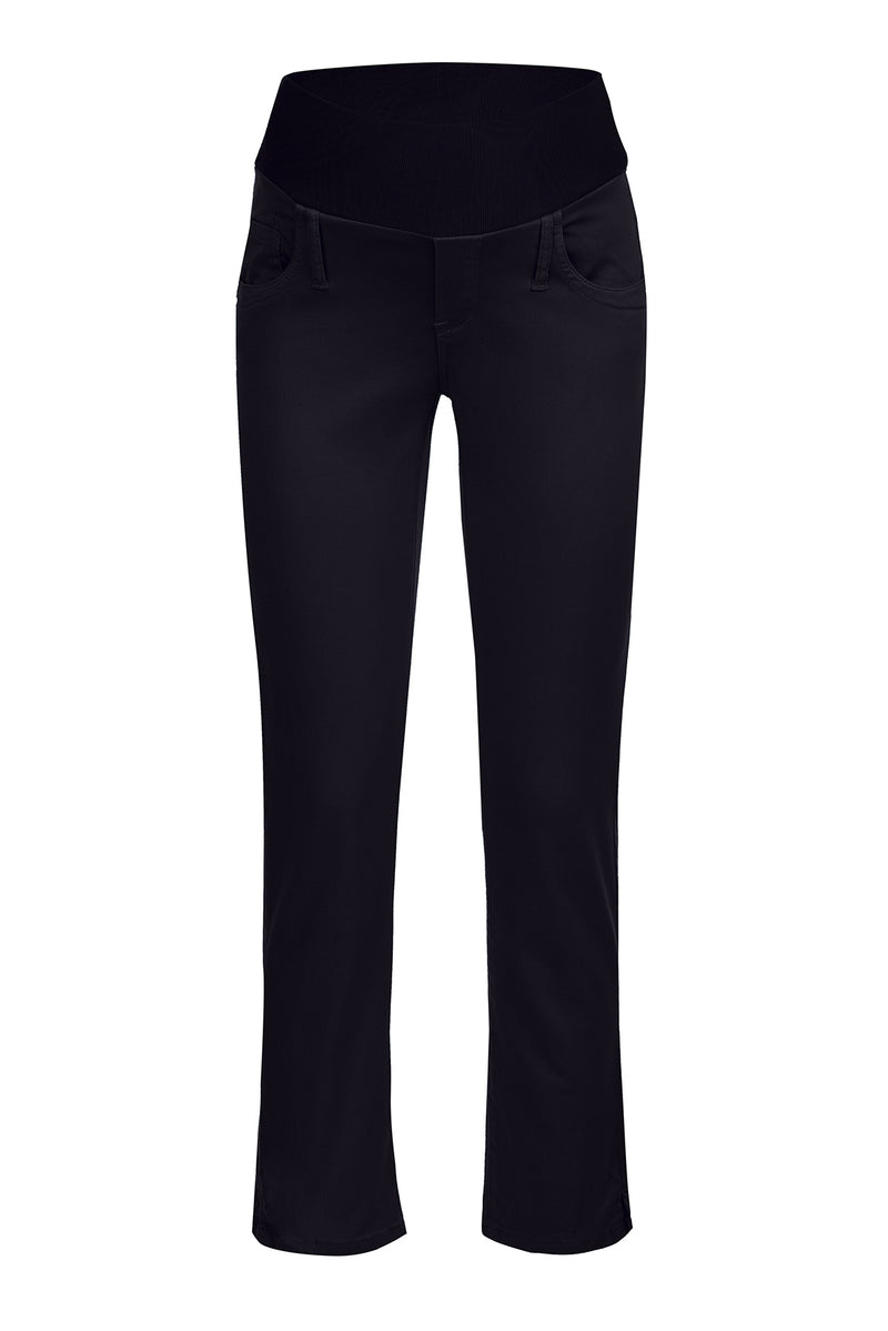 Pietro Brunelli CAPRI NERO | Pantaloni Premaman in Cotone Elasticizzato Acquista Ora