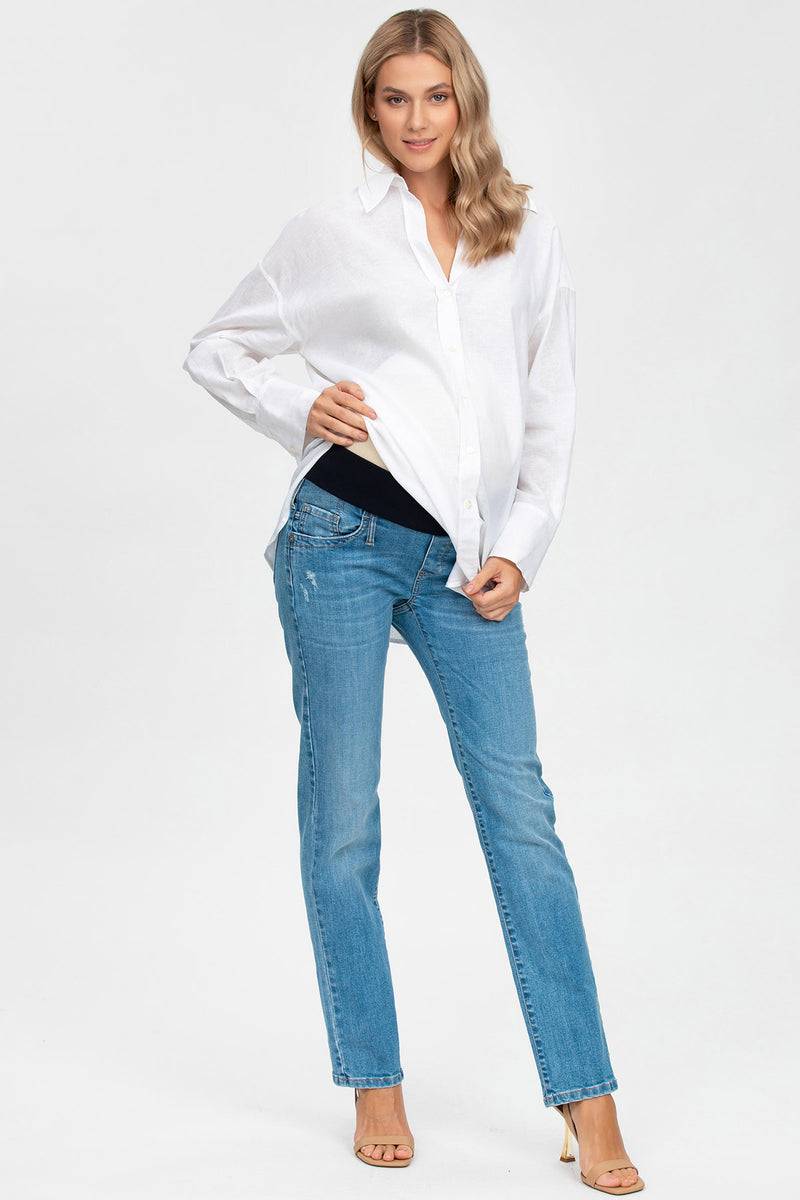Pietro Brunelli EXTRA LENGTH W340 | Jeans Premaman con Gamba Dritta Prezzo Ridotto
